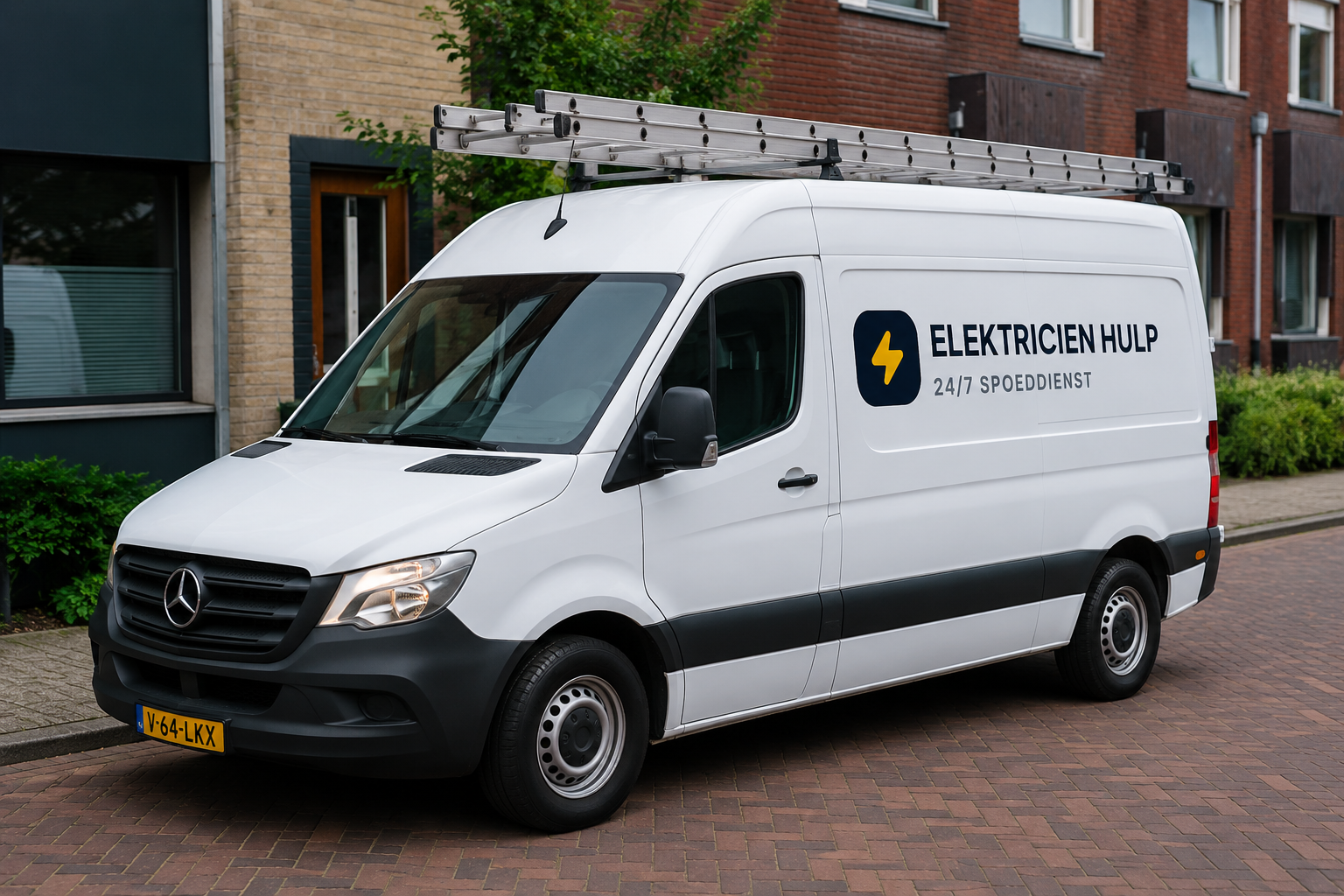 Servicebus van Elektricien Hulp